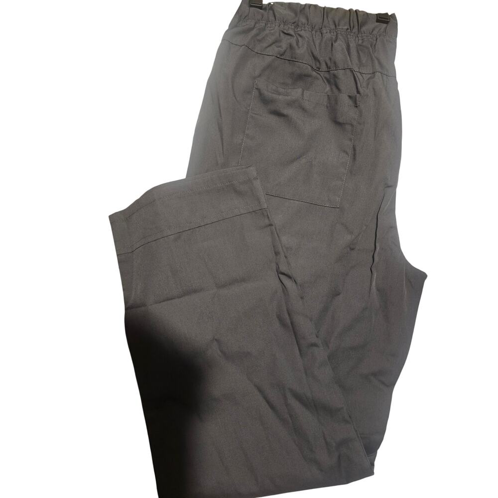 Chefwear CW3540 Unisex XL Graphite Cargo Chef Pants Elastic Waist NEW